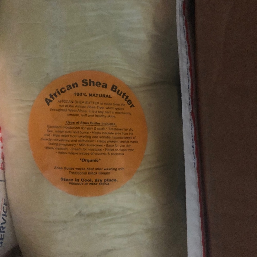 10 pounds of shea butter